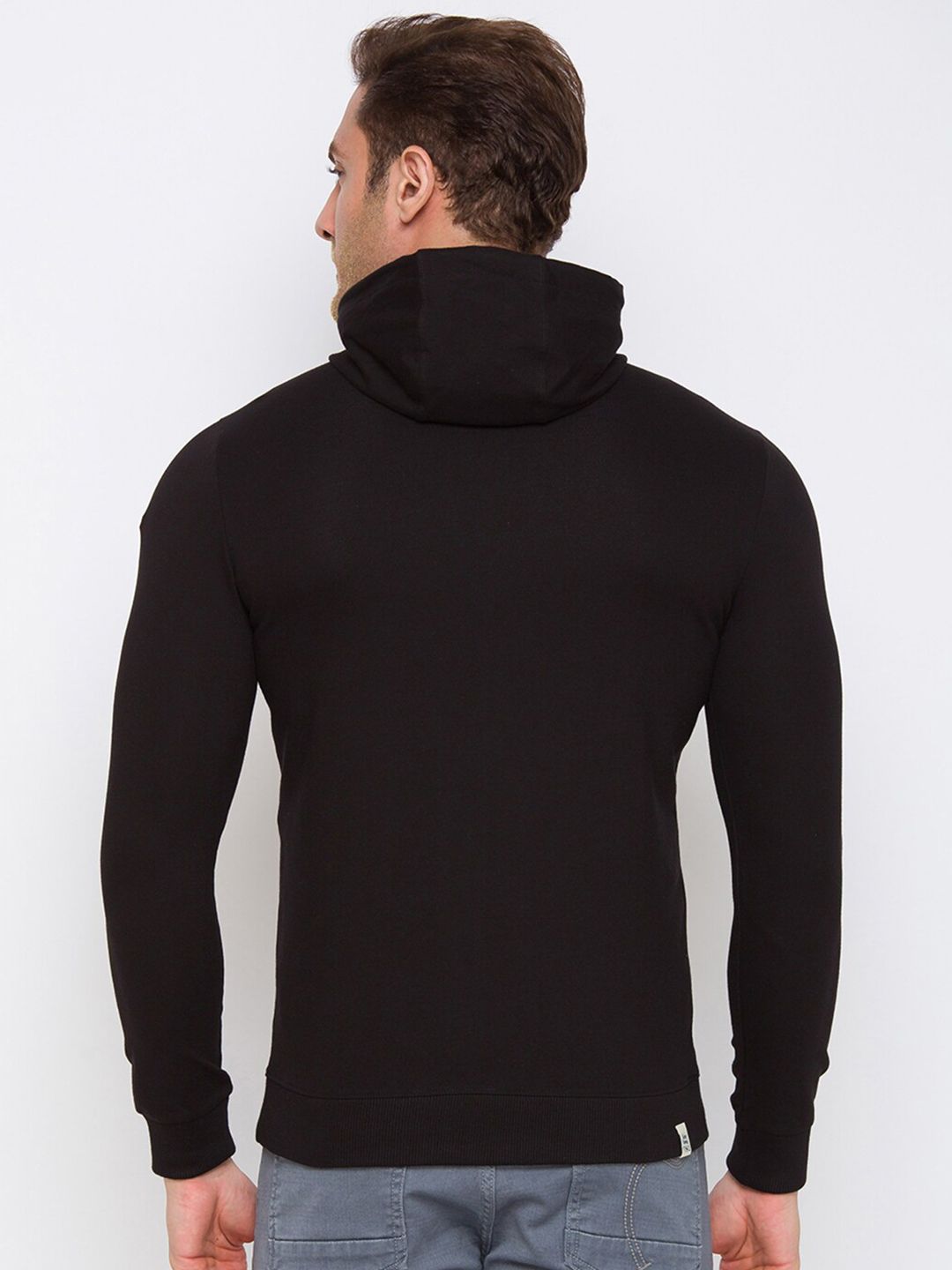 Being Human Printed Hooded Sweatshirt