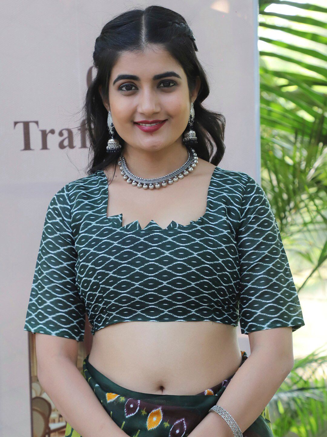 Saree mall Ethnic Motifs Pure Cotton Ikat Sarees