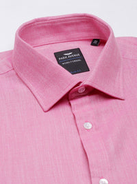 Park Avenue Slim Fit Self Design Textured Formal Shirt
