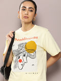 DILLINGER Graphic Printed Oversized Pure Cotton T-Shirt
