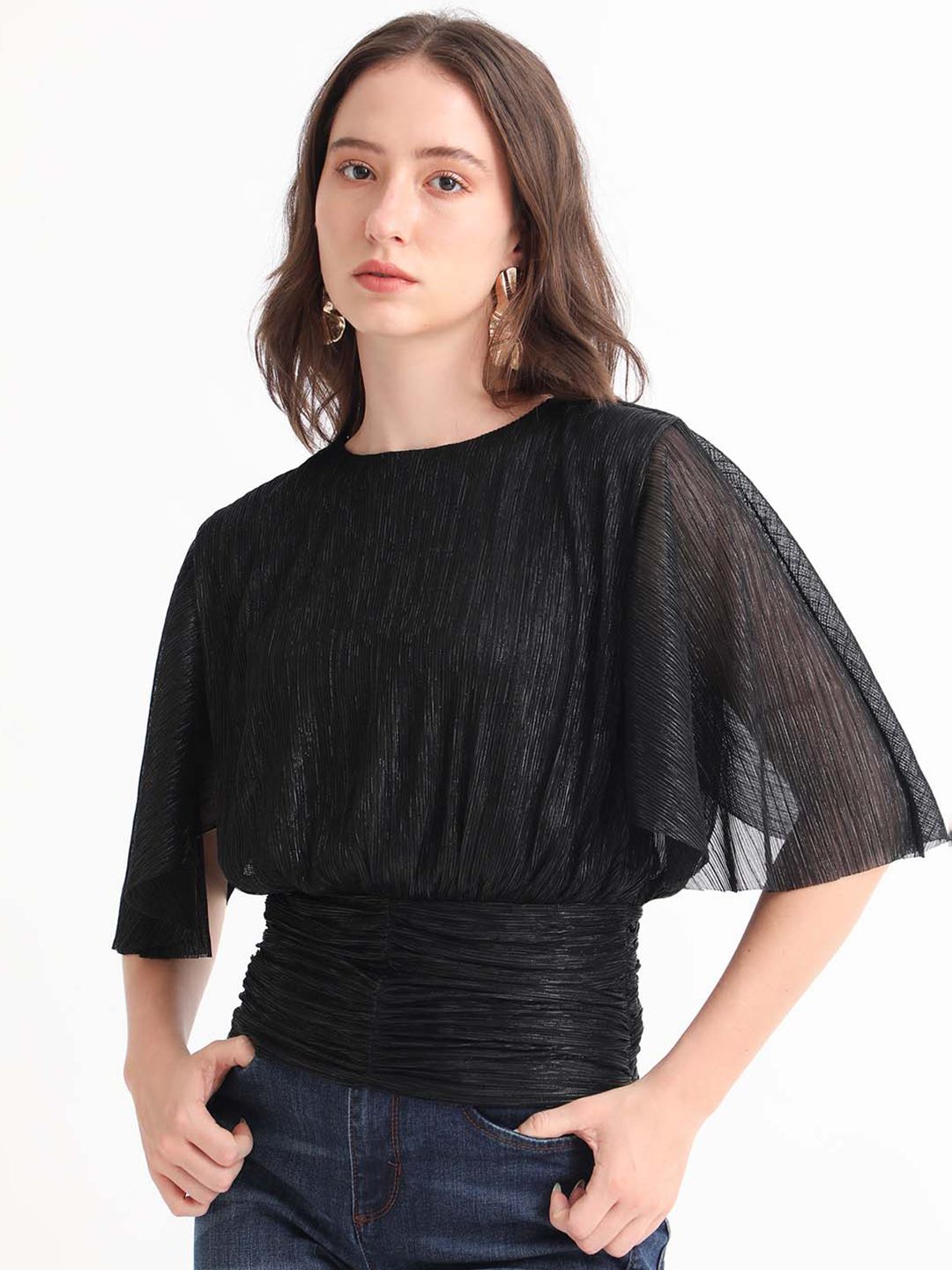 RAREISM Flared Sleeves Top
