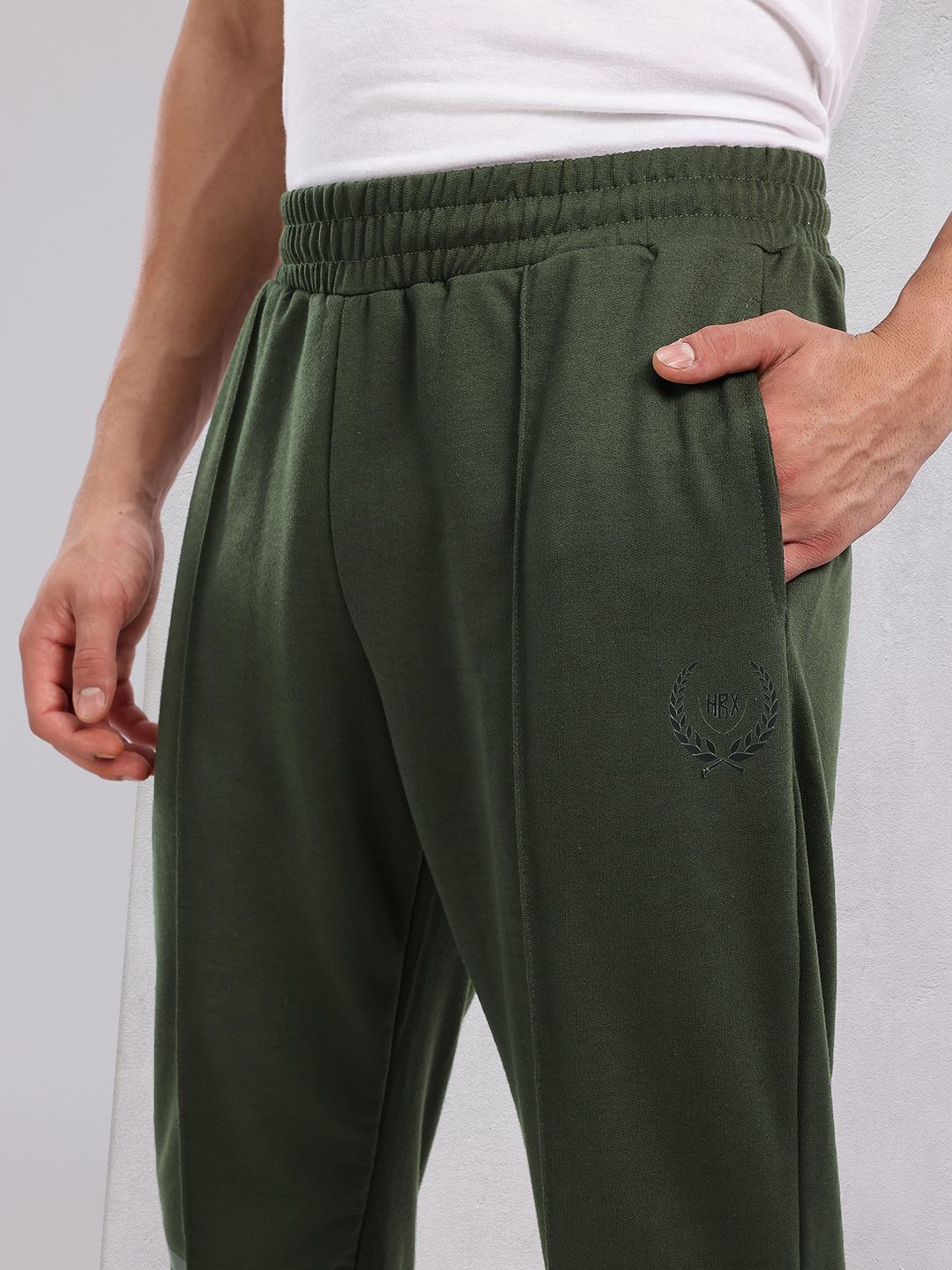 HRX by Hrithik Roshan Men Mid-Rise Lifestyle Track Pants