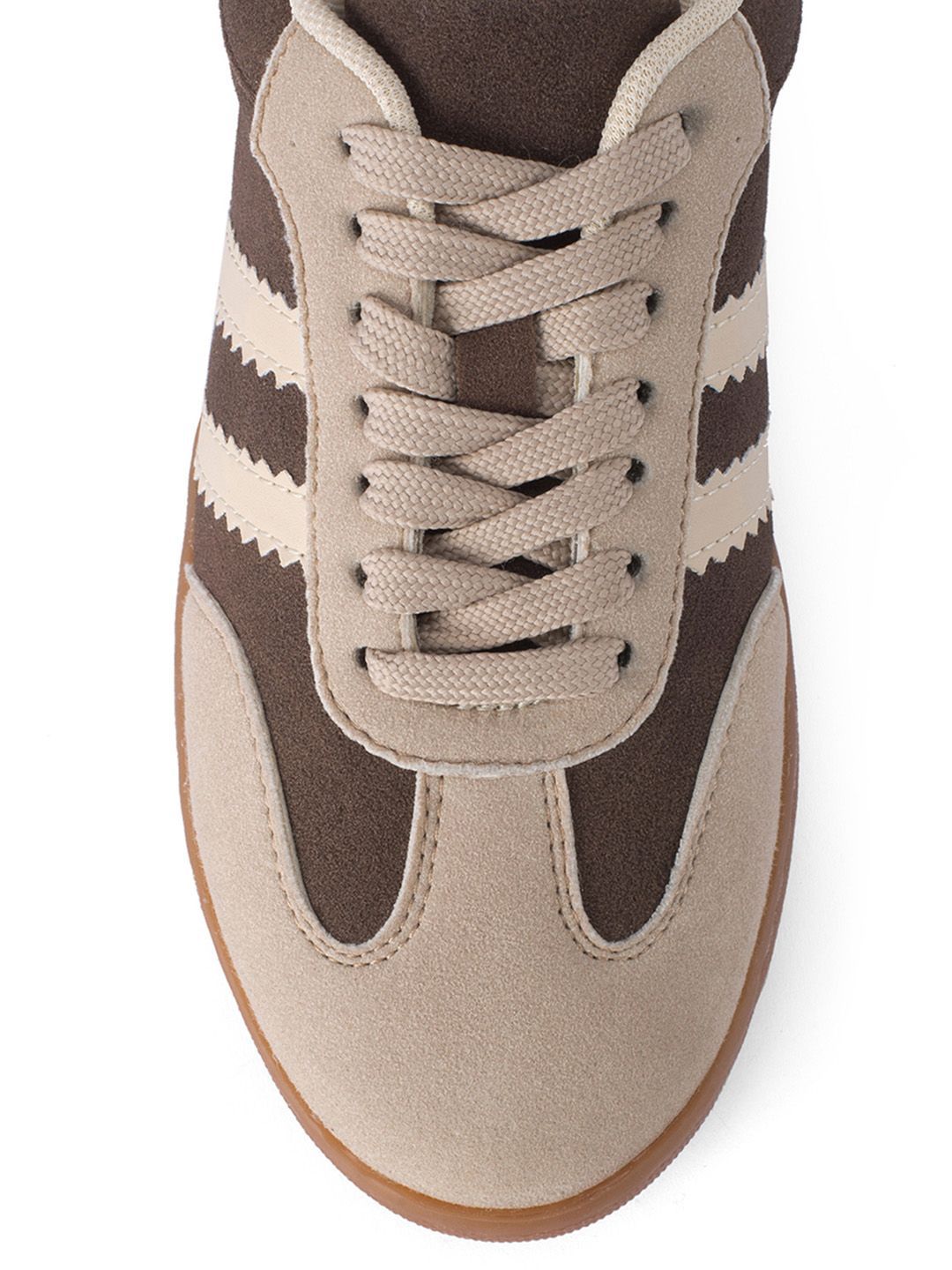 Lino Perros Women Lace-Ups Round Toe Sneakers