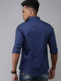 SPYKAR Pure Cotton Slim Fit Casual Shirt