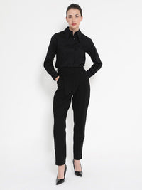 RAREISM Comfort Concealed Button Placket Cotton Formal Shirt