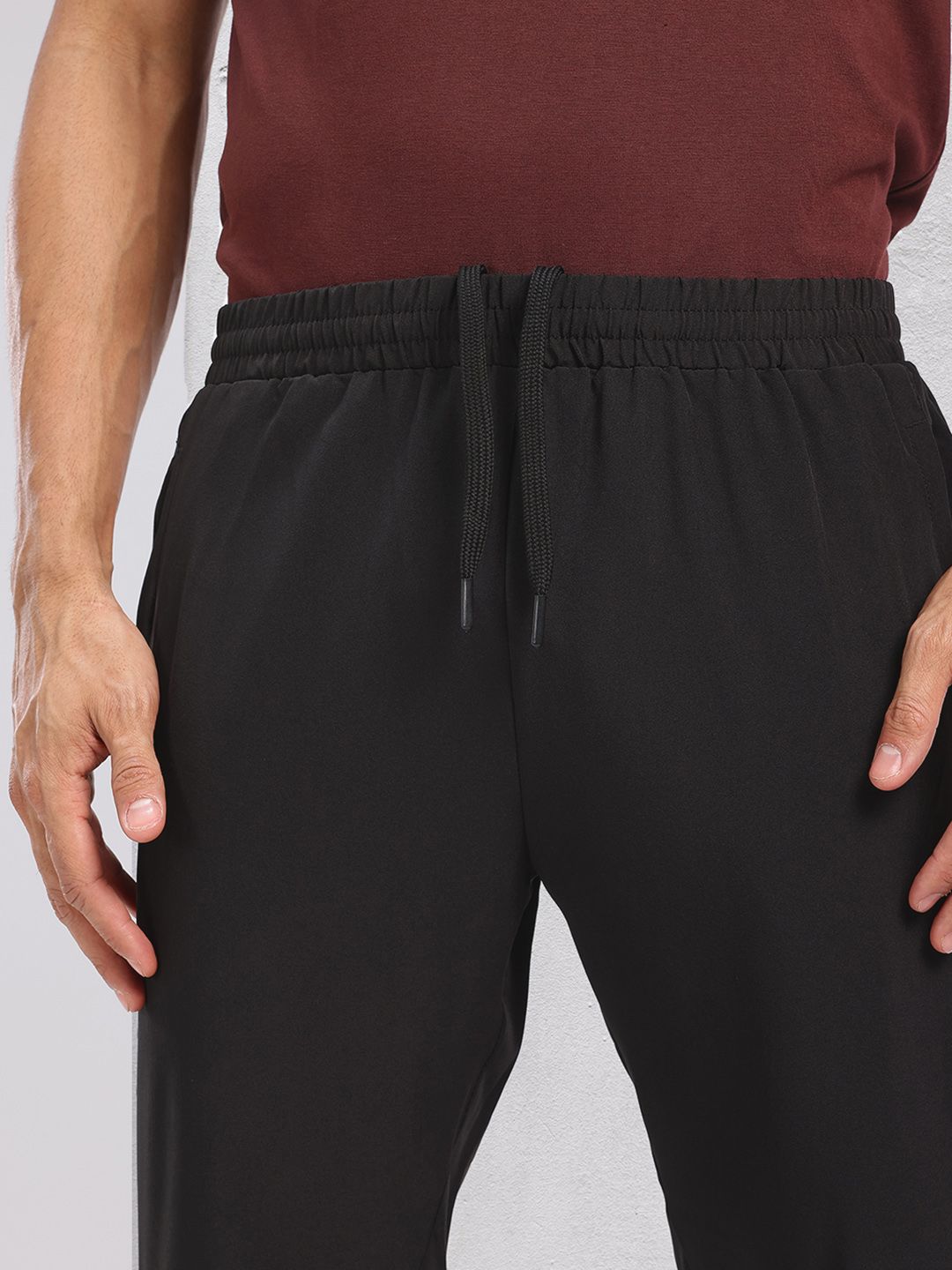 HRX by Hrithik Roshan Mid-Rise Rapid-Dry Running Track Pants