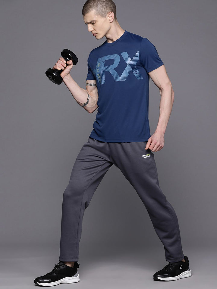 HRX by Hrithik Roshan Printed Rapid-Dry Training T-shirt