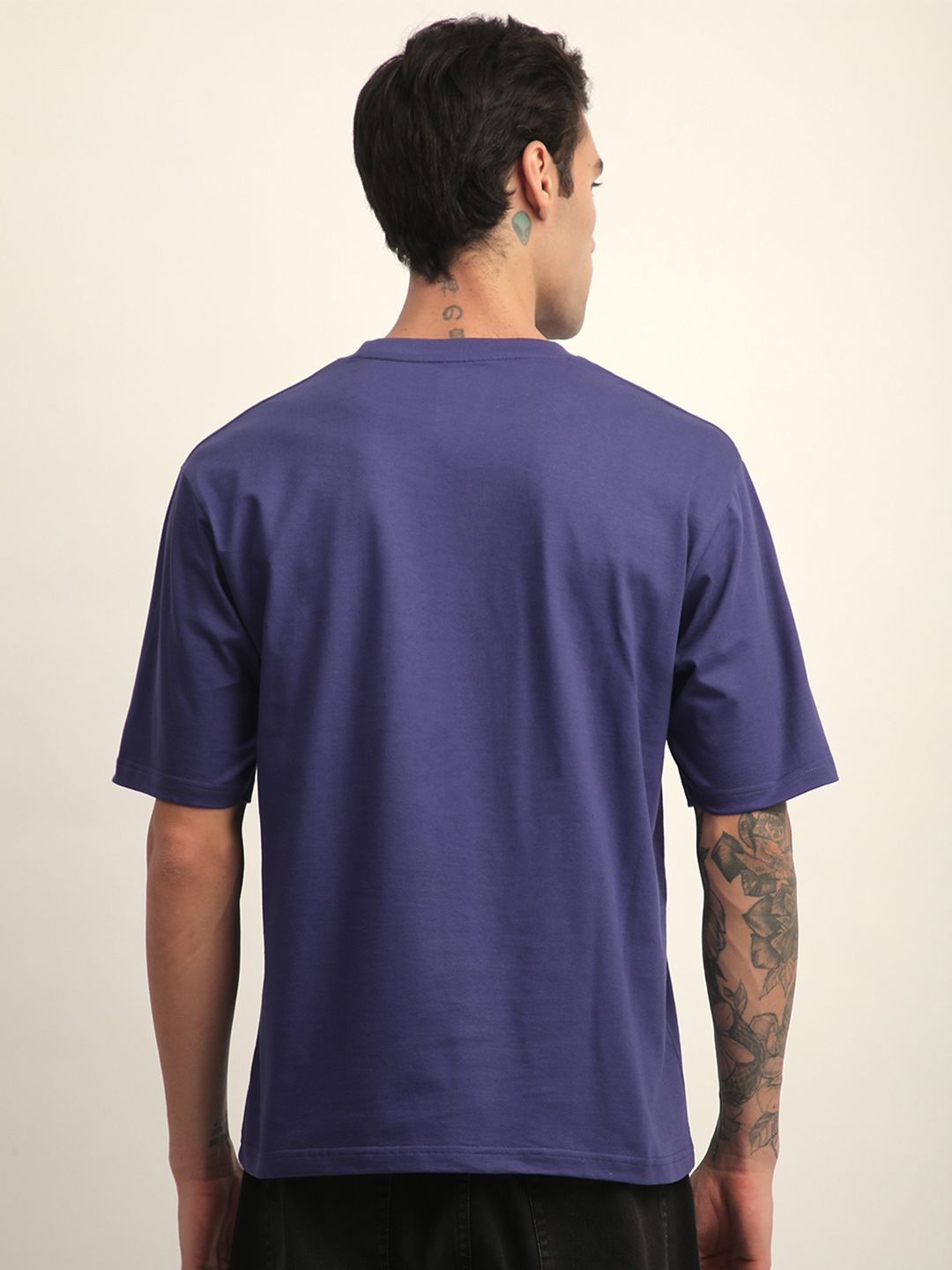 Difference of Opinion Men Short Sleeve Oversized Crew Neck Printed Tshirt