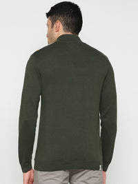 Being Human Colourblocked Half Zip Pullover