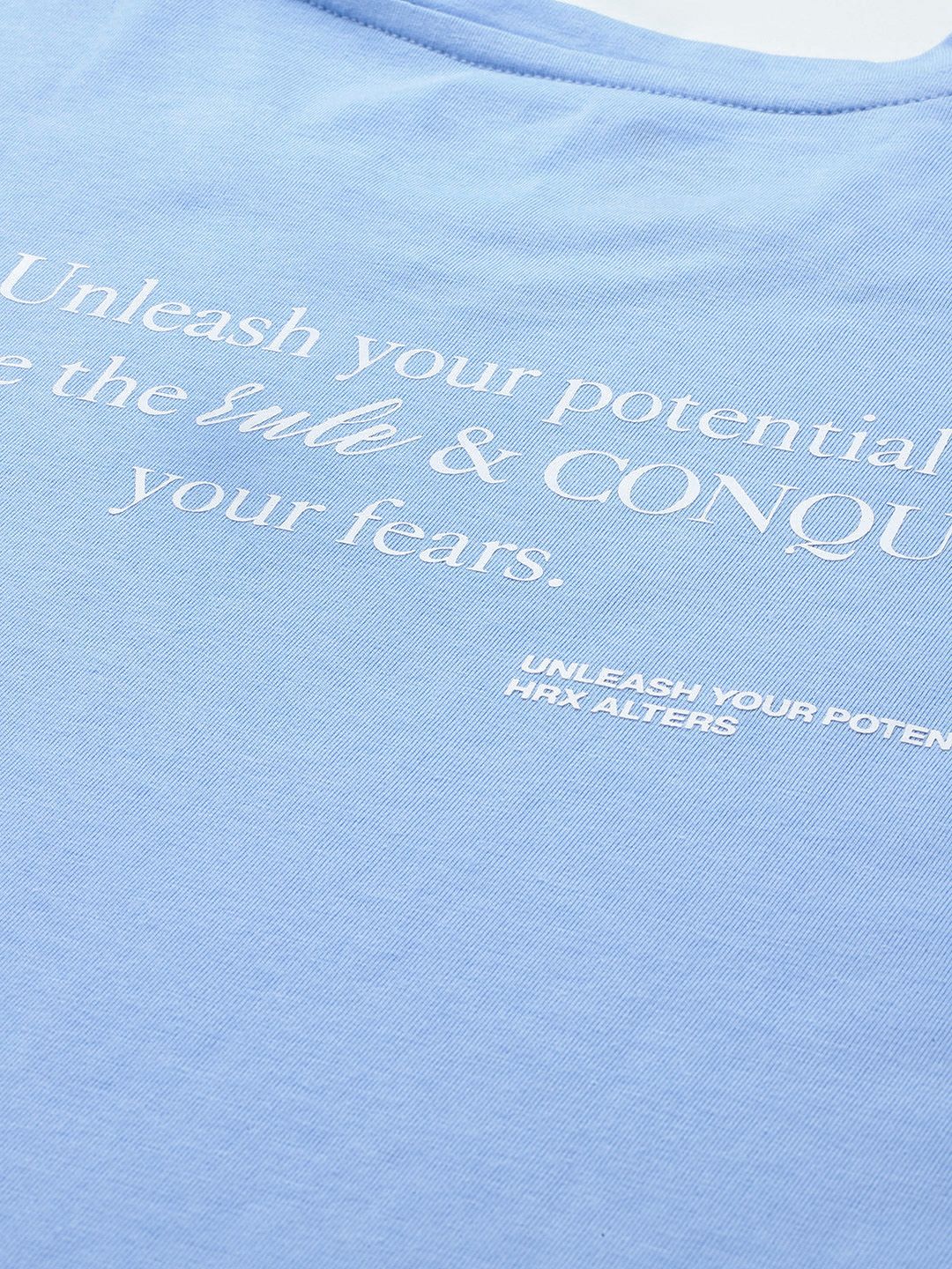 HRX by Hrithik Roshan Women Typography Printed Printed Lifestyle T-shirt