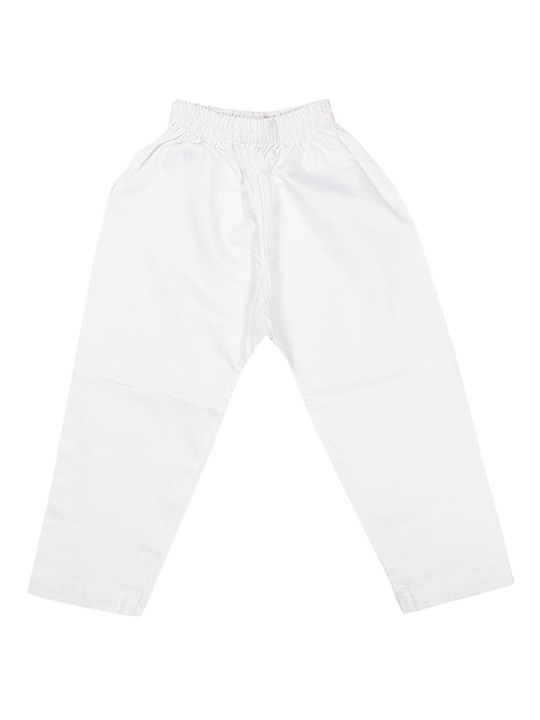 VASTRAMAY Boys Maroon Pure Cotton Kurta with Pants