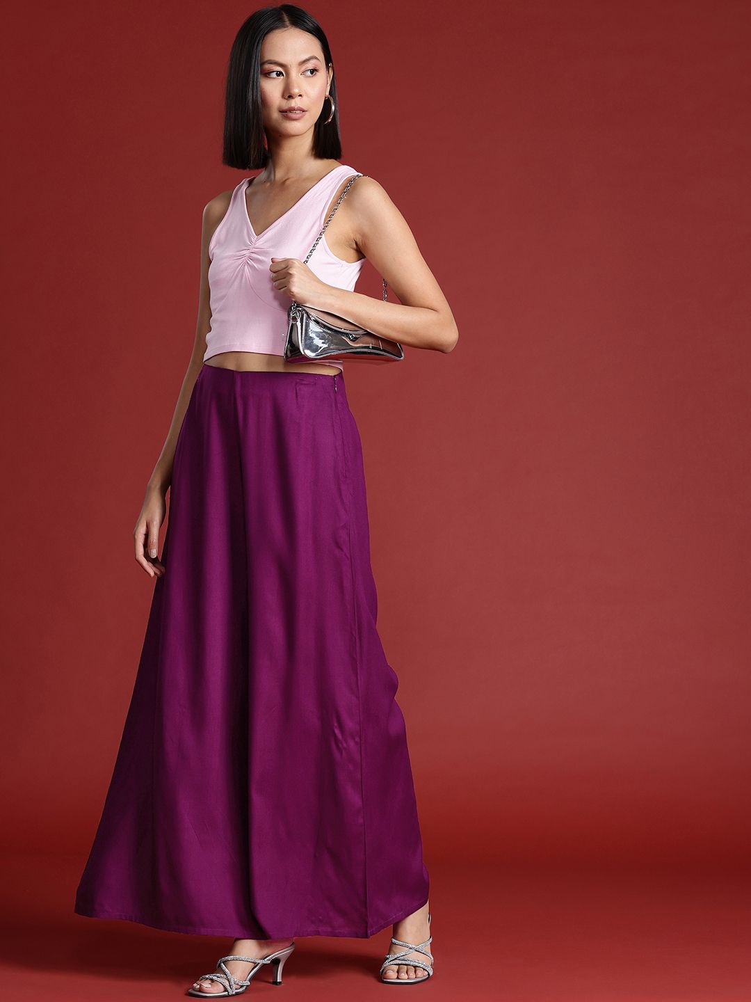 all about you Women Solid Trousers