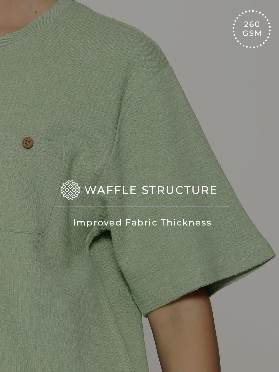 DILLINGER Women Self Design Oversized T-shirt