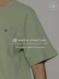 DILLINGER Women Self Design Oversized T-shirt