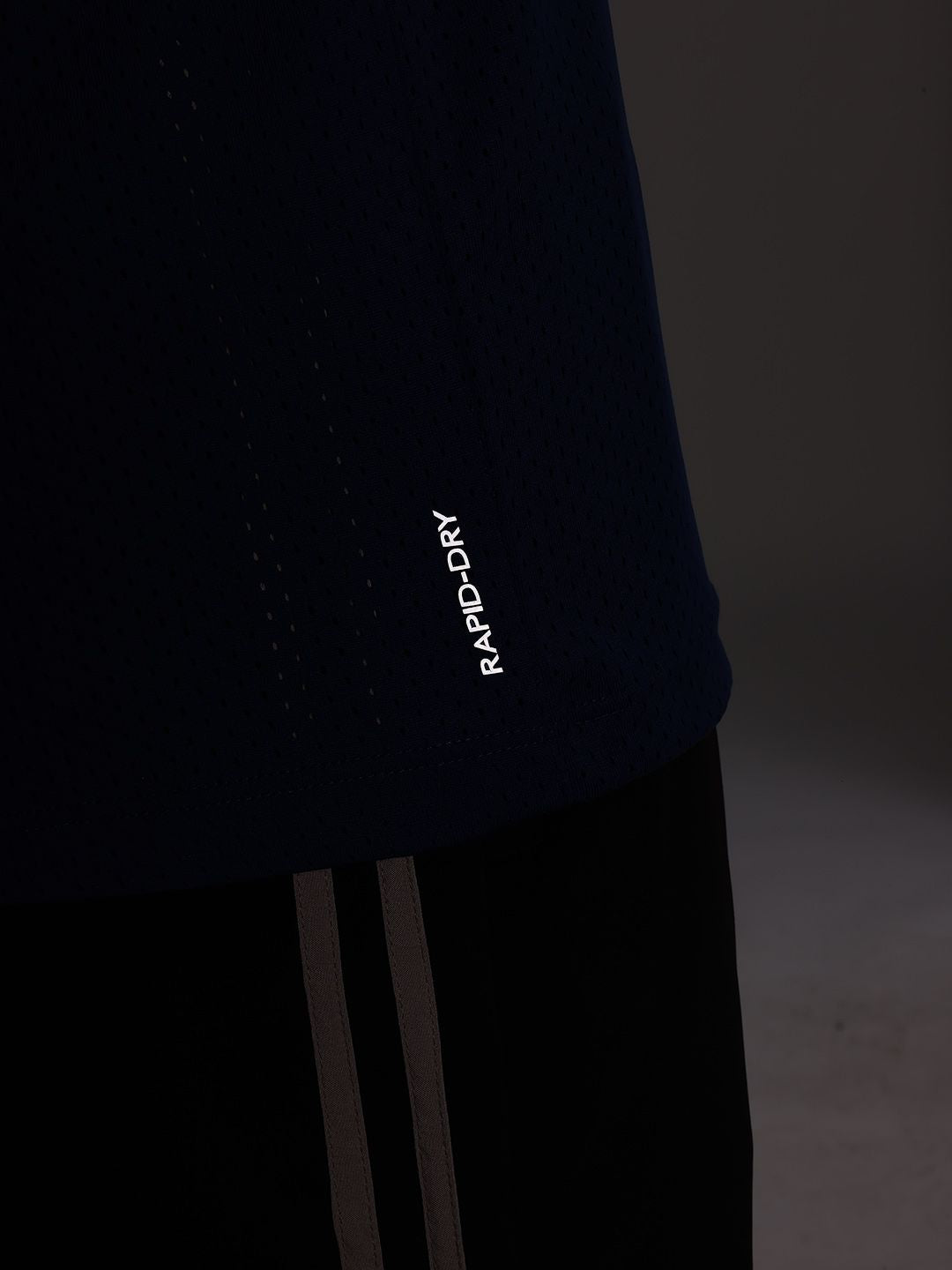 HRX by Hrithik Roshan Perforated Rapid-Dry Training T-shirt