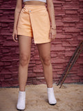 Athena Women Mid Rise Denim Skorts