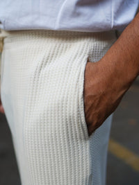 Powerlook Men Texture Baggy Fit Track Pants