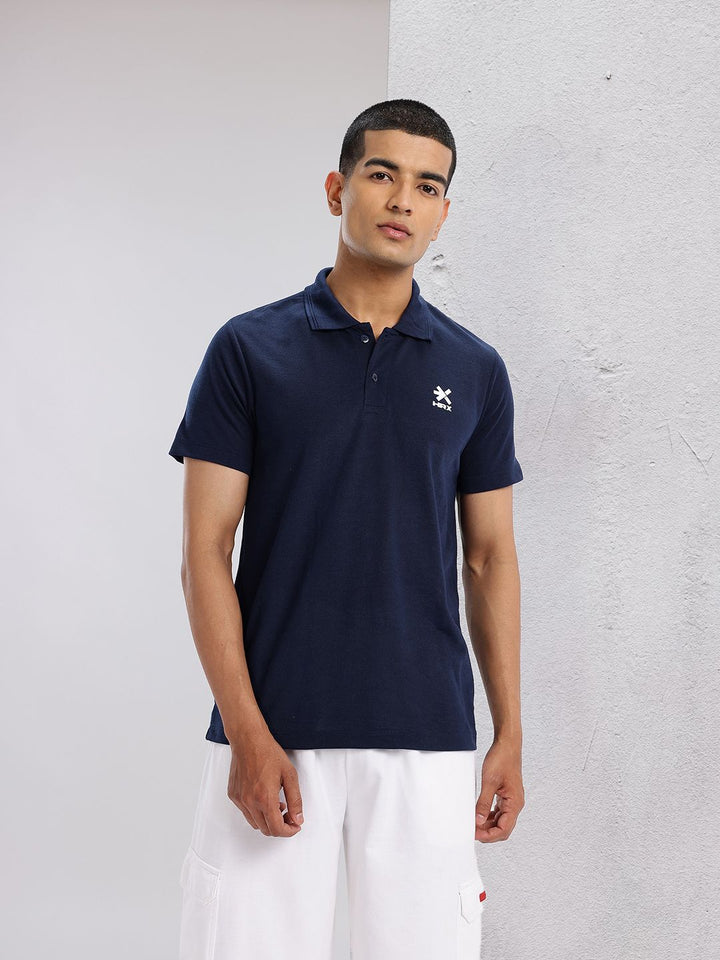 HRX by Hrithik Roshan Polo Collar Lifestyle T-shirt