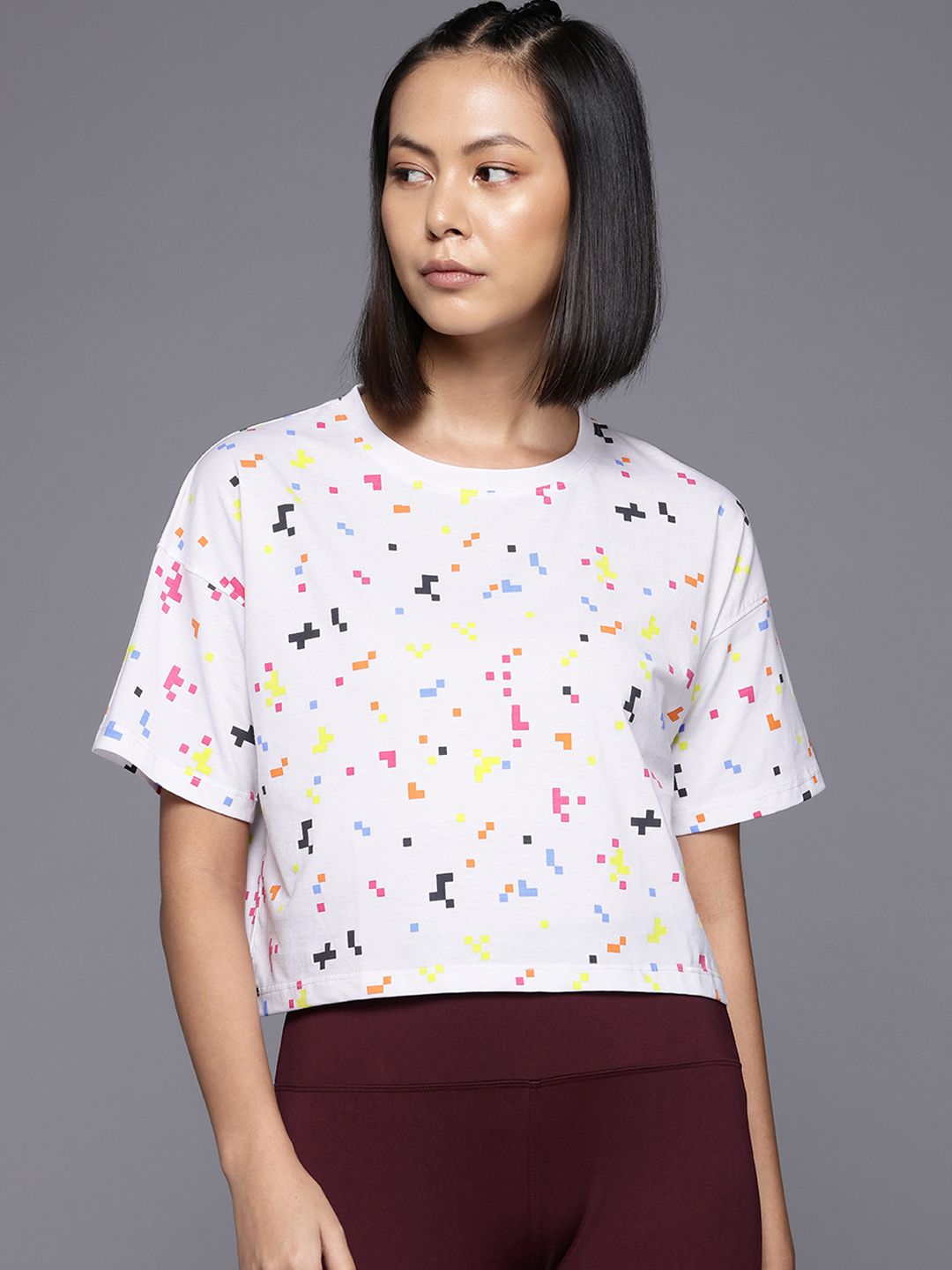 HRX by Hrithik Roshan Printed Pure Cotton T-shirt