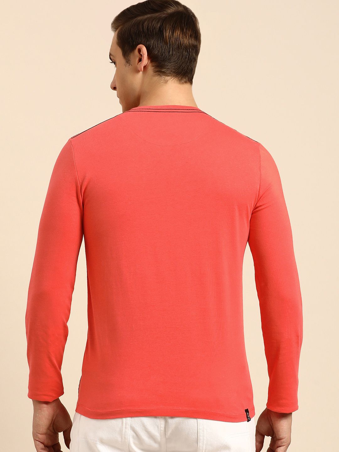 Being Human Abstract Printed Pure Cotton T-shirt