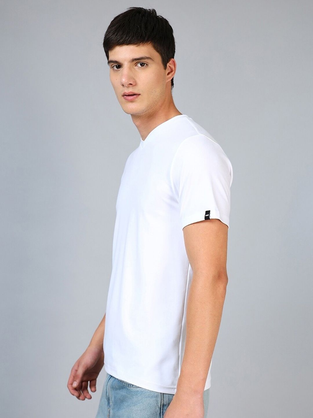 Bewakoof V-Neck Cotton T-shirt