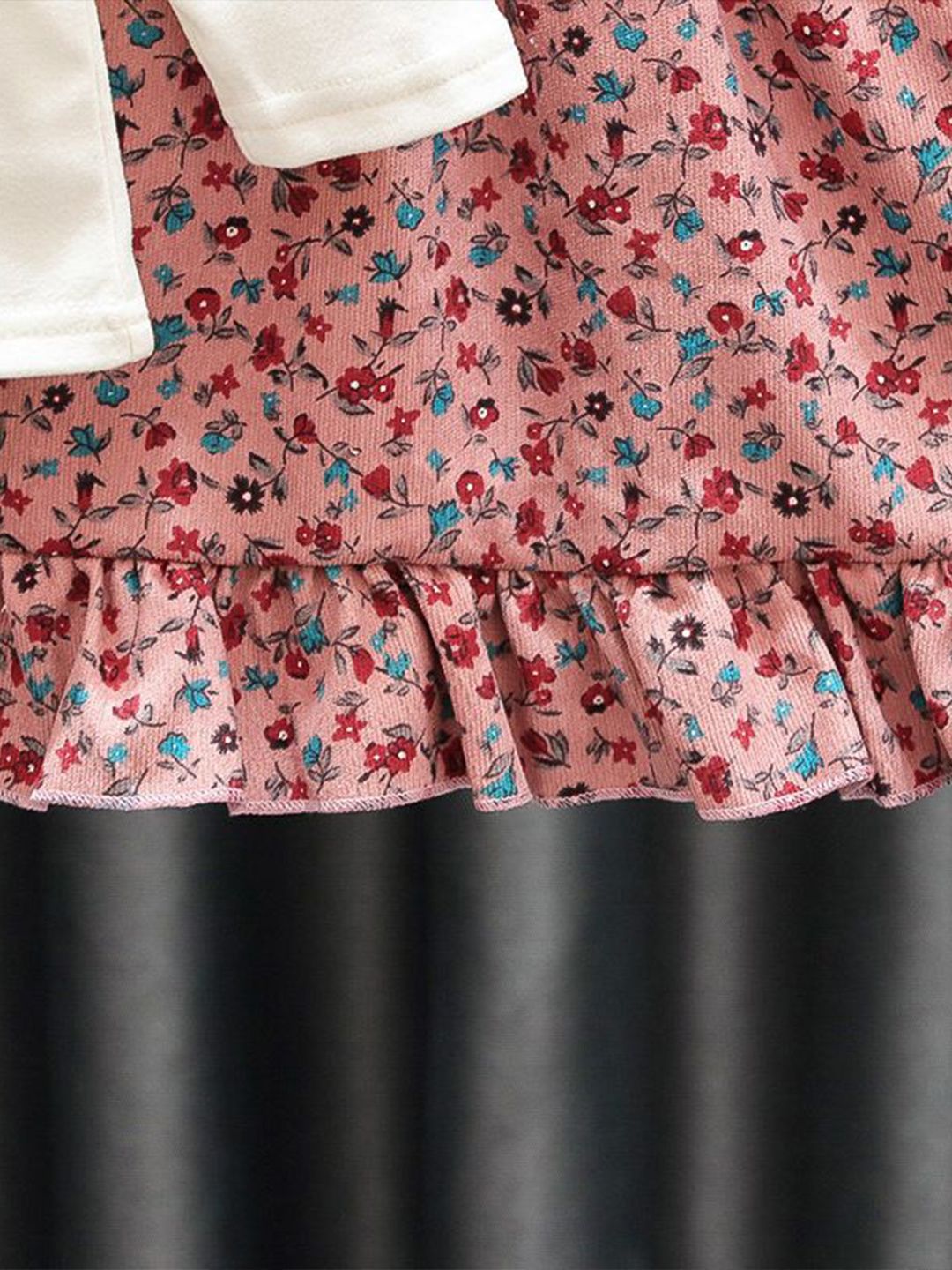 YK Girls Top with Skirt