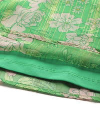 all about you Floral Print Tie-Up Neck Top