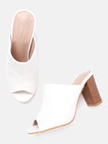 Lino Perros Women Block Heel Peep Toes