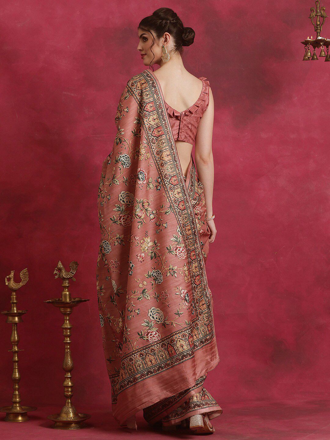 Saree mall Ethnic Motifs Printed Bagh Saree