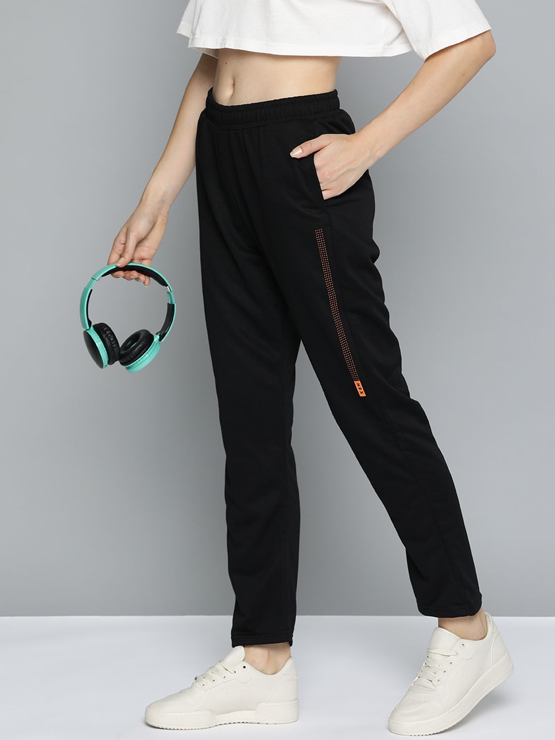 HRX by Hrithik Roshan Women Solid Track Pants