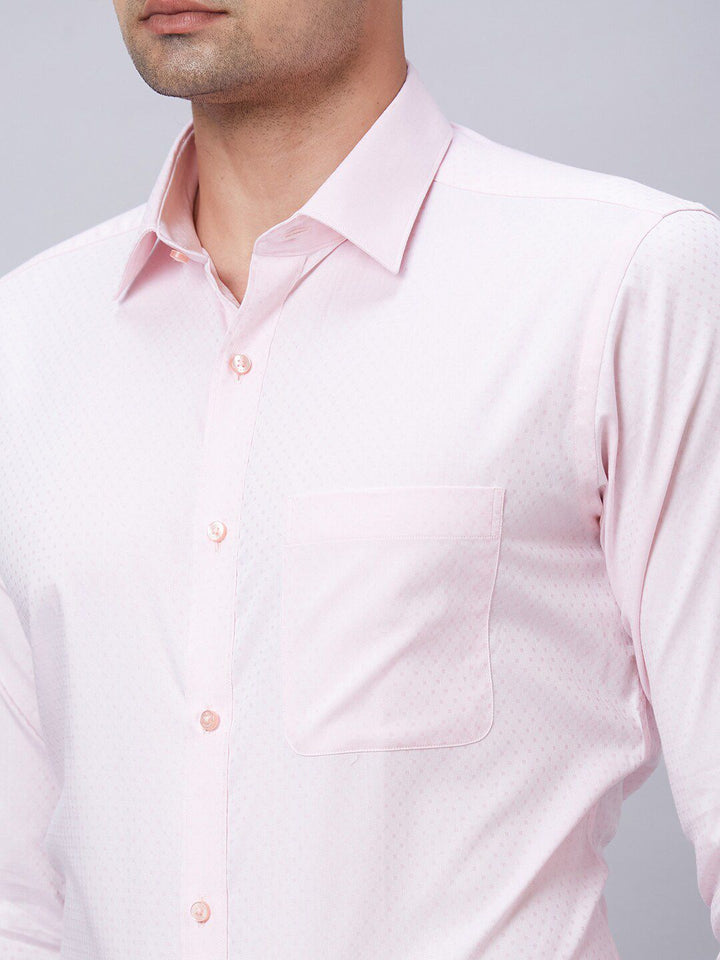 Raymond Self Designed Pure Cotton Slim Fit Formal Shirt