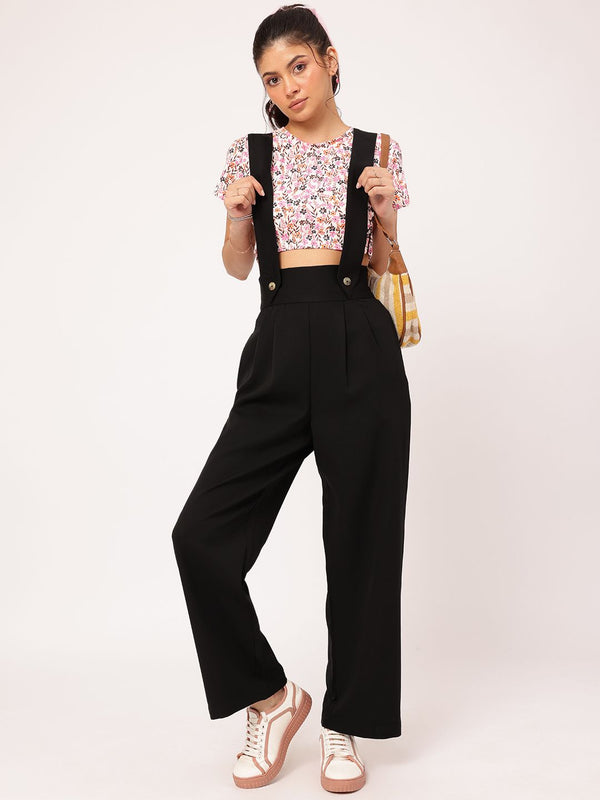 DressBerry Urban Utility Trousers with Suspenders