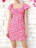 DressBerry Summer Breeze Empire Mini Dress