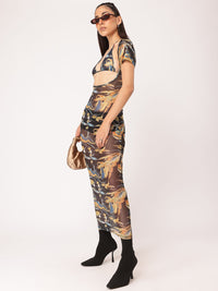 DressBerry Dare to Differ Sheer Bliss Maxi Dress