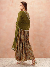 all about you Lace Taping Ethnic Dress