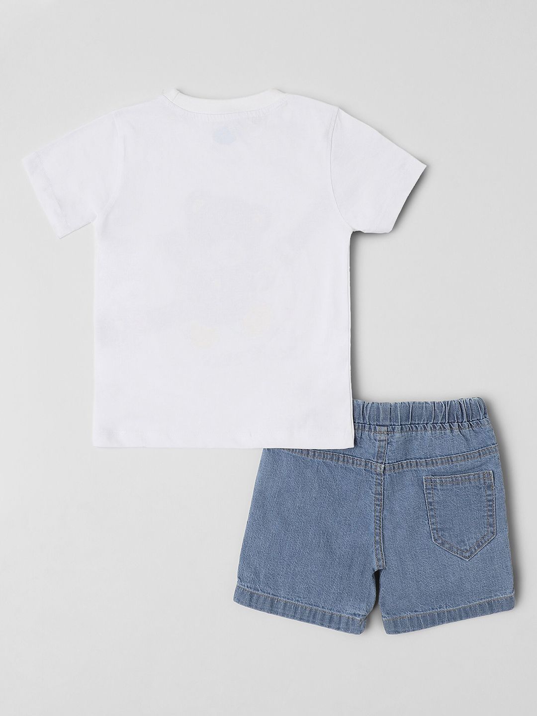 Nauti Nati Boys Printed T-shirt with Shorts