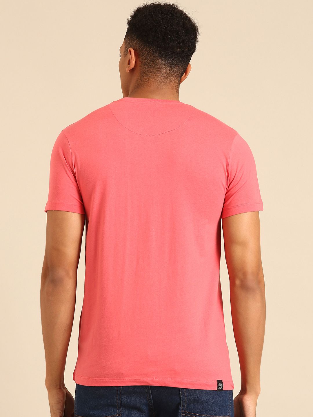 Being Human Pure Cotton T-shirt with Minimal Print