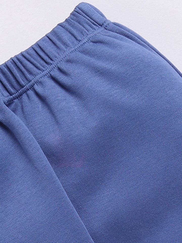 Moms Love Infant Boys Applique Detail T-Shirt With Trouser