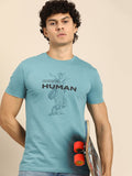 Being Human Pure Cotton Graphic Printed Casual T-shirt