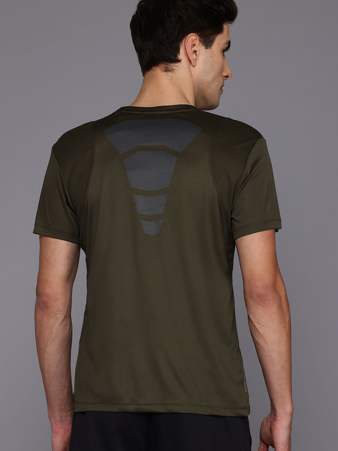 HRX by Hrithik Roshan Printed Rapid-Dry Training T-shirt