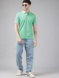 Park Avenue Printed Polo Collar T-shirt