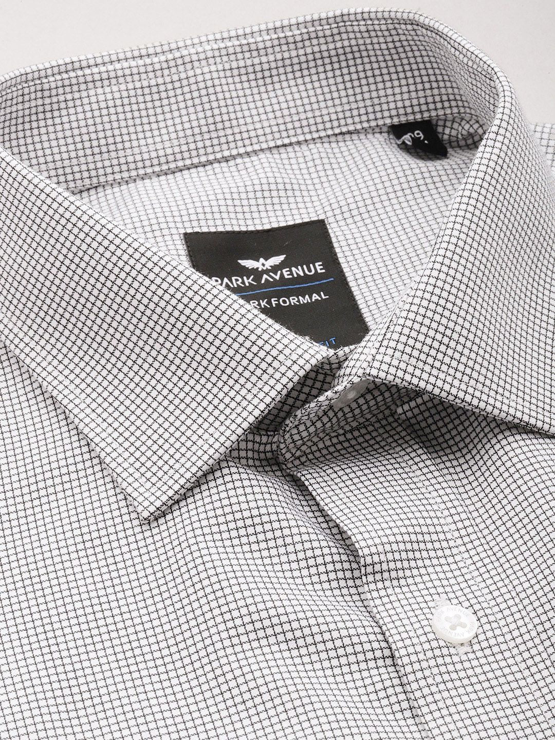 Park Avenue Checked Formal Shirt