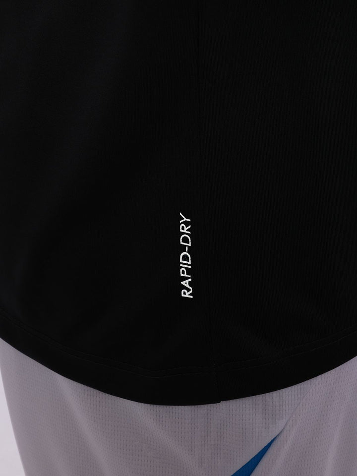 HRX by Hrithik Roshan Brand Logo Printed Rapid-Dry Training T-shirt