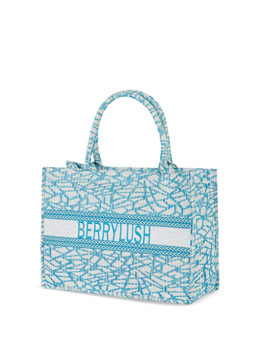 Berrylush Printed Structured Tote Bag