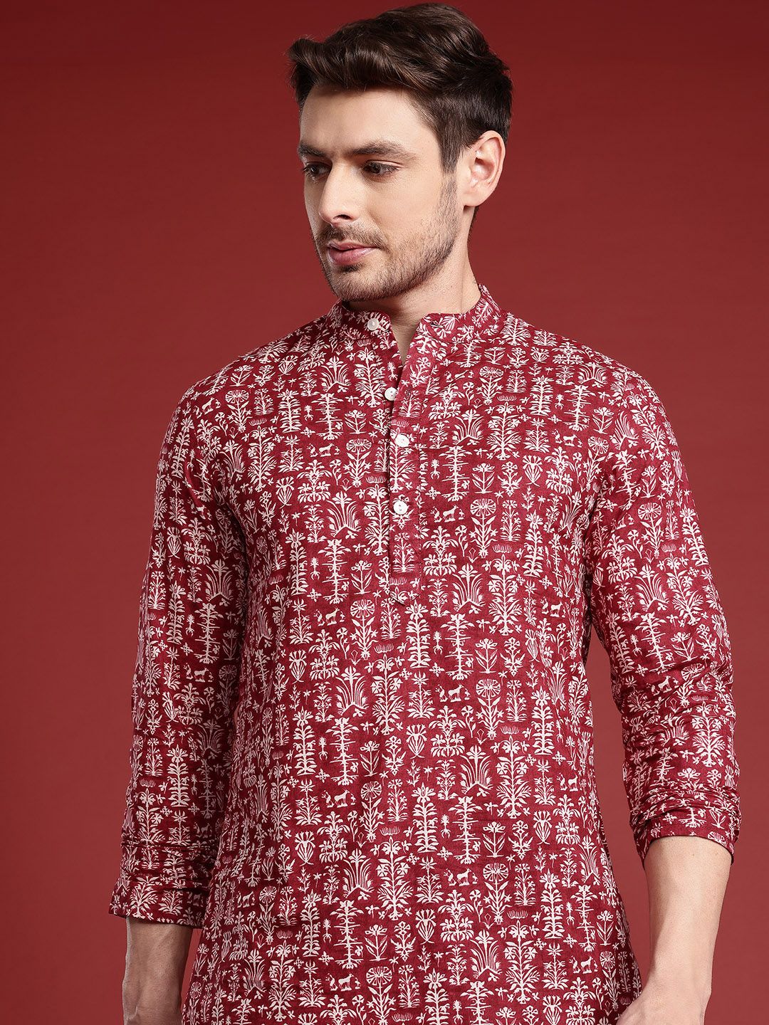 Anouk Floral Printed Kurta