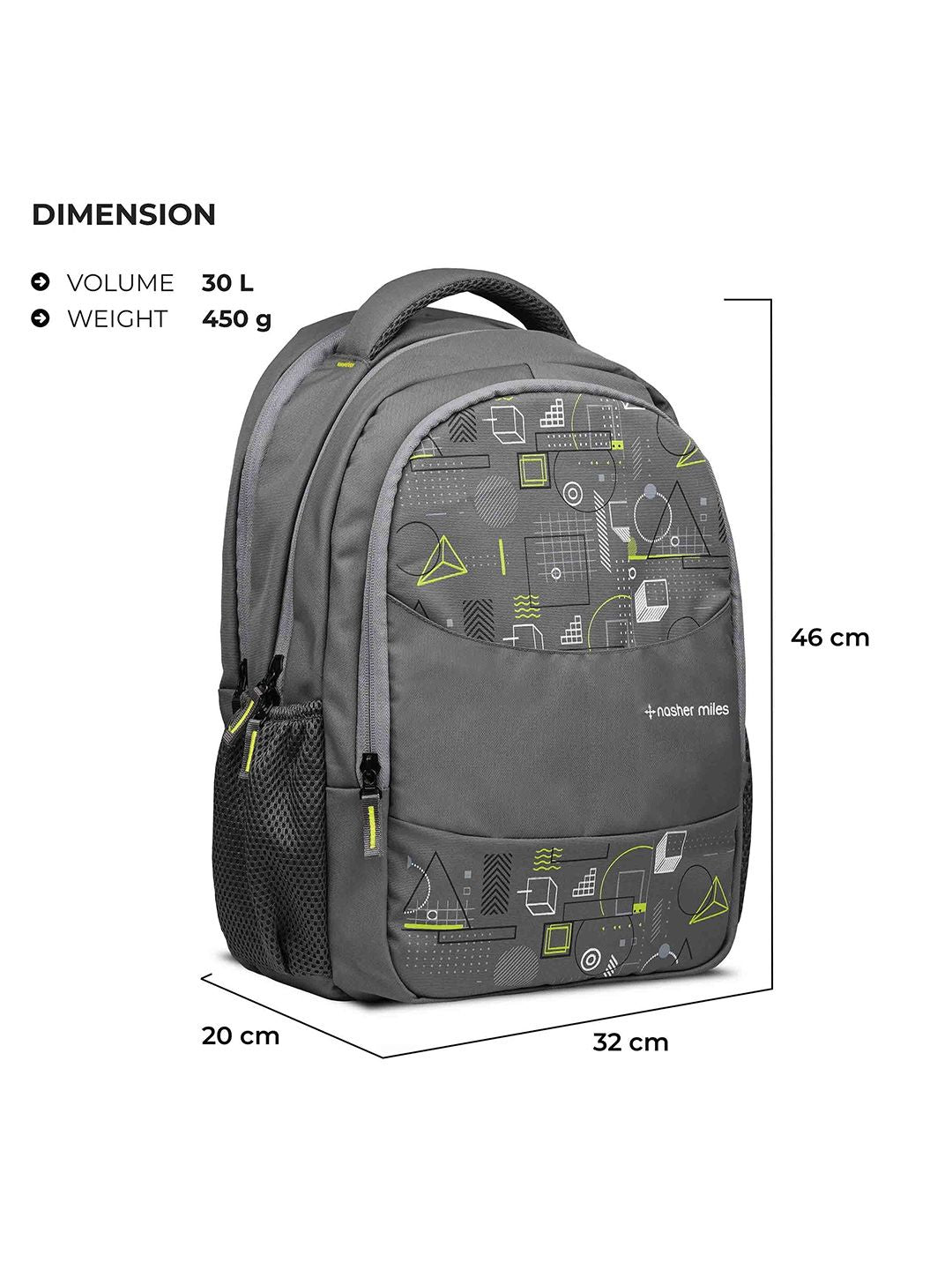 Nasher Miles Unisex Graphic Backpack