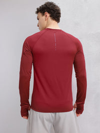 HRX by Hrithik Roshan Brand Logo Print Rapid-Dry Training T-shirt