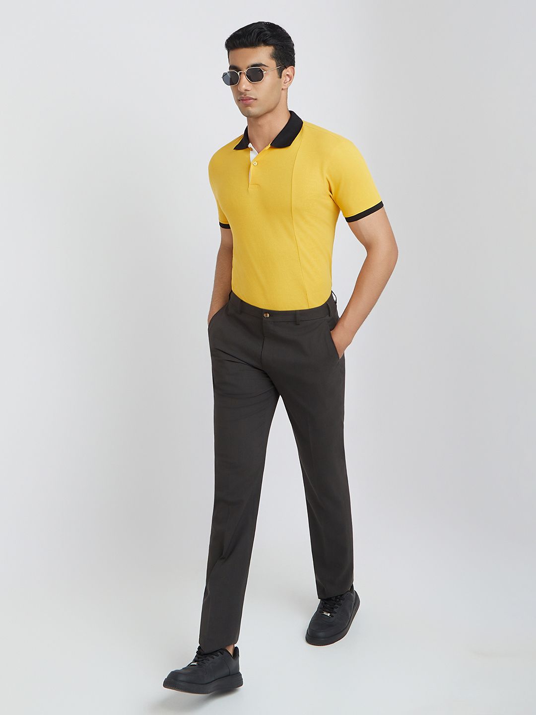 Park Avenue Polo Collar Slim Fit T-shirt