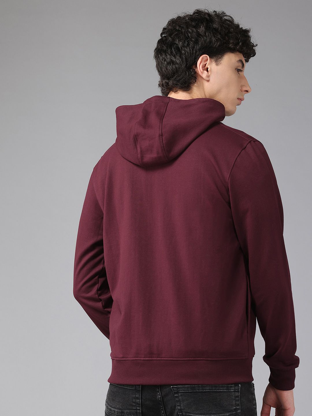Park Avenue Slim Fit Hooded Sweatshirt