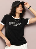 DILLINGER Womens Regular Fit Short Sleeve Printed Tshirt